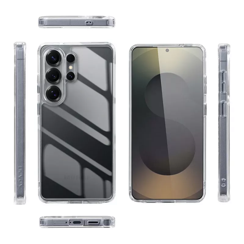 Nevox StyleShell SHOCKFlex apsauginis dėklas, skirtas Samsung Galaxy S26 Ultra, permatomas (2585)