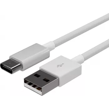ShiverPeaks Flexline USB Charging & Sync Cable, USB-A to USB-C, 2.0, ABS, White, 1,5m (FL31-13042)