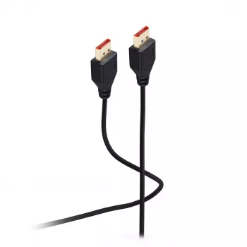 SHIVERPEAKS Flexline DisplayPort kabelis 1.4, Kištukas-Kištukas, UHD 8K, Itin plonas, Juodas, 1,0 m (FL31-69025)