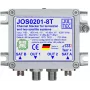JULTEC JOS0201-8T Unicable II / JESS Single Cable Converter su 2x optiniais palydoviniais ir 1x optiniu antžeminiu įėjimu, 8x F tipo išėjimais, FC/PC jungtimis