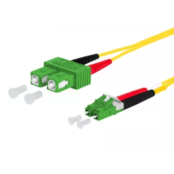 METZ CONNECT OpDAT Patch Cable SC-D APC/LC-D APC OS2 1,0 m - Single-mode Fiber