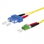 METZ CONNECT OpDAT SC-Duplex / LC-Duplex APC OS2 2,0 m šviesolaidinis jungiamasis laidas