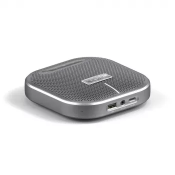 PureLink PureTools Quad Mic Conference Speaker - Portable 3W Bluetooth Speaker with Omnidirectional Microphone Array (PT-SPEAK-100)
