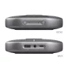 PureLink PureTools Quad Mic Conference Speaker - Portable 3W Bluetooth Speaker with Omnidirectional Microphone Array (PT-SPEAK-100)