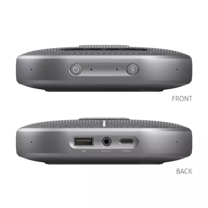 PureLink PureTools Quad Mic Conference Speaker - Portable 3W Bluetooth Speaker with Omnidirectional Microphone Array (PT-SPEAK-100)