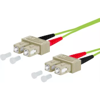 METZ CONNECT OpDAT Patch Cable SC Duplex/SC Duplex OM5, 2,0 m