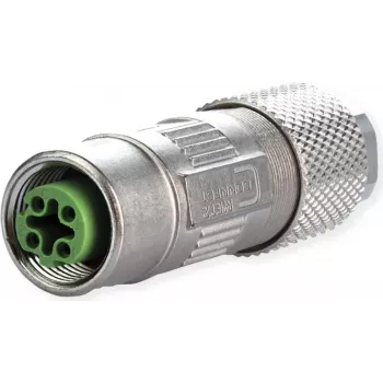 METZ CONNECT M12 Kištukinis Lizdas D-koduotas IP67 Lauke Montuojamas (MMF881A115)