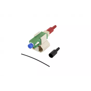 METZ CONNECT 1509QAEA0010-E SC OS2 Vienmodis Žalias Lauko Surinkimo Jungtis 10 Vnt.