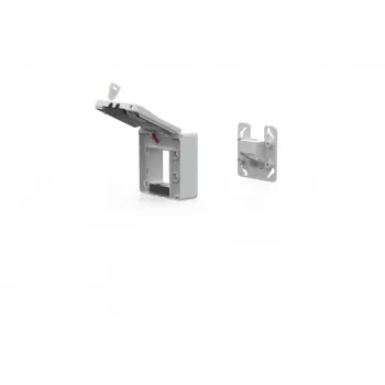 METZ CONNECT Flush-Mount Housing IP44 2 Port for MC Module Grey - Accessory Network