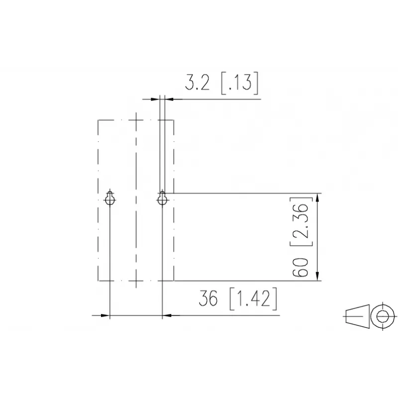 METZ CONNECT 130861-0202KE Sieninis šviesolaidinis lizdas LC-Duplex OM4 2 prievadai baltas