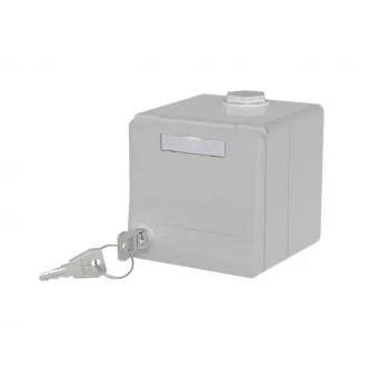 METZ CONNECT IP44 paviršinio montavimo korpusas pilkas Keystone moduliui 1309470003KI