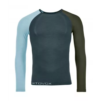 Ortovox 120 Comp Light Long Sleeve - Dark Arctic