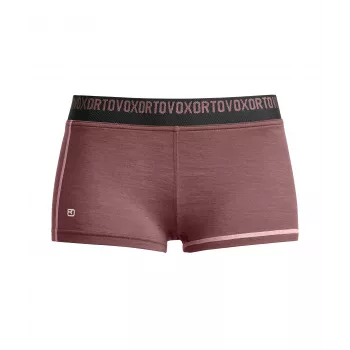 Ortovox 185 Rock'N'Wool Hot Pants Women's Thermal Base Layer Underwear - Chestnut, XS