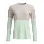 Ortovox 185 Rock N Wool ilgomis rankovėmis moteriški termo marškinėliai - White Tea, dydis L