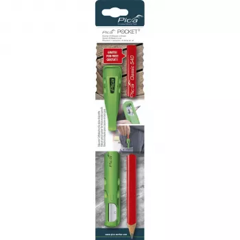 Pica Pocket su 1 dailidės pieštuku 24cm
