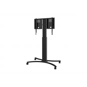 celexon Expert Adjust-4286MB Mobilus Ekrano Stovas 42 inch-86 inch Ekranams, Anoduotas Aliuminis, Juodas (RAL 9005)