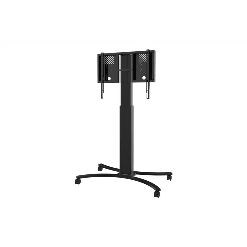 celexon Expert Adjust-4286MB Mobilus Ekrano Stovas 42 inch-86 inch Ekranams, Anoduotas Aliuminis, Juodas (RAL 9005)