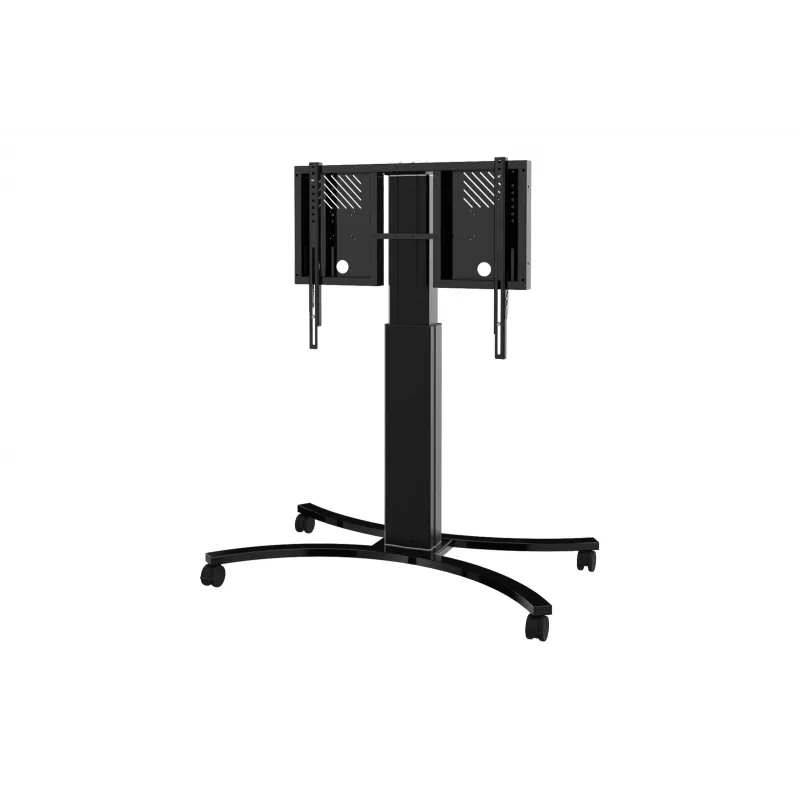 celexon Expert Adjust-4286MB Mobilus Ekrano Stovas 42 inch-86 inch Ekranams, Anoduotas Aliuminis, Juodas (RAL 9005)