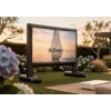 Celexon Inflatable Outdoor Projection Screen Professional INF 100, 100 inch 16:9, Visible Area 222 x 125 cm, 4K-UHD Compatible