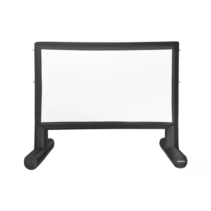 Celexon Inflatable Outdoor Projection Screen Professional INF 100, 100 inch 16:9, Visible Area 222 x 125 cm, 4K-UHD Compatible