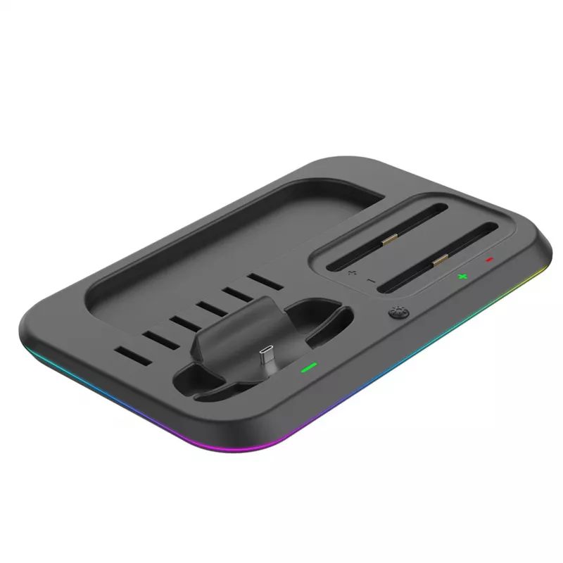 ready2gaming Nintendo Switch 2 Charging Dock - 4 Joy-Con Charger with LED Indicators, Black