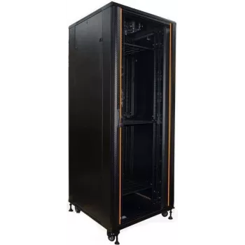IT-BUDGET 19 inch tinklo spinta SRK - 42U - 800x800 mm - Stiklinės/plieninės durelės - Kabelių kanalai - Surinkta - Juoda (99ITB19SRK4288GSNM)