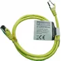 IT-BUDGET Full Copper Premium Patch Cable - Flex AWG 26 - Cat.8.1 - 2000 MHz - Halogen-Free - PoE+ - 40 Gbit - Geltona - 1 m