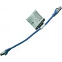 IT-BUDGET Full Copper Premium Patch Cable - Flex AWG 26 - Cat.8.1 - 2000 MHz - Halogen-Free - PoE+ - 40 Gbit - Blue - 0,5 m