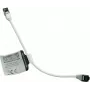 IT-BUDGET Full Copper Premium Patch Cable - Slim AWG 28 - Cat.8.1 - 2000 MHz - Halogen-Free - PoE+ - 40 Gbit - White - 0,50 m
