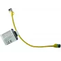 IT-BUDGET Full Copper Premium Patch Cable - Slim AWG 28 - Cat.8.1 - 2000 MHz - Halogen-Free - PoE+ - 40 Gbit - Geltona - 0,50 m
