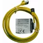 IT-BUDGET Full Copper Premium Patch Cable - Slim AWG 28 - Cat.8.1 - 2000 MHz - Halogen-Free - PoE+ - 40 Gbit - Geltona - 3 m (90ITBSLIM81PK3Y)