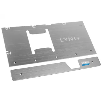LYNK+ 5090 Plate Kit Zotac Silver - GPU Backplate for RTX 5090 Modding