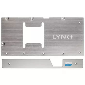 LYNK+ 5090 Plate Kit Zotac Silver - GPU Backplate for RTX 5090 Modding