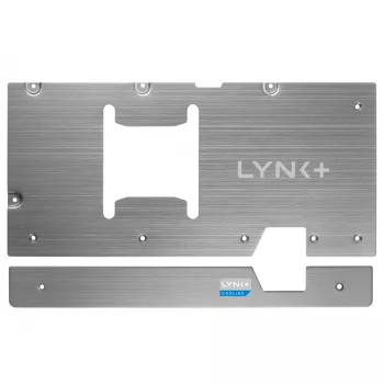 LYNK+ 5090 Plate Kit GPU Backplate, skirta Palit/Gainward RTX 5090 - sidabrinė