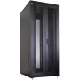 IT-BUDGET 19 inch tinklo spinta SRK - pilnas komplektas - 42U - 800x800 mm - perforuotos dvigubos durys priekyje ir gale - 4 aktyvūs ventiliatoriai - PDU - lentynos - plokščioje pakuotėje - juoda (90ITB19SRK4288DTS)