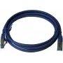 IT-BUDGET Premium Patch Cable Cat.6A S/FTP LSZH 0,50m Blue