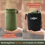 C-ROPE Lens Bag V2 Black Variation S 10x9cm