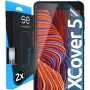 smart.engineered 2x3D Ekrano apsauga Samsung Galaxy Xcover 5 Skaidri (2 vnt.)