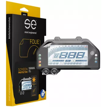 smart.engineered SE-DCP-2-0102-0076-1-M Apsauginė plėvelė prietaisų skydeliui, skirta Yamaha R3 (2019+), R25 (2019+), MT-03 (2020+) - Skaidri