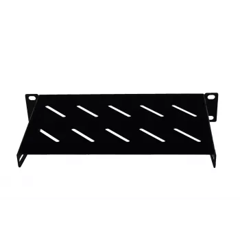 Rockstable RS10-33HYL 1U 10 colių lentyna - Juoda - SPCC plienas - 20 kg