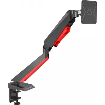 Rockstable RS-MM008 Gaming Monitor Mount 1 monitoriui - tvirtinimas prie stalo / per angą - 8 kg - 15 inch-32 inch - 100x100 mm - juoda - raudona