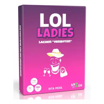 Anzen LOL LADIES - Lachenverboten Party Card Game