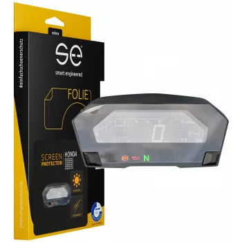 smart.engineered SE-DCP-2-0102-0142-1-M Display Protection Film for Honda NC750/NC700 (2016-2017) - Transparent - 2 Pack