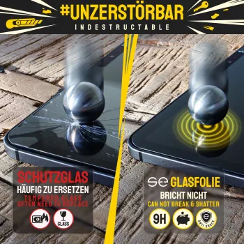 smart.engineered se Grūdinto stiklo ekrano apsauga, skirta Apple iPad 10,9 colio (10-osios kartos) – permatoma