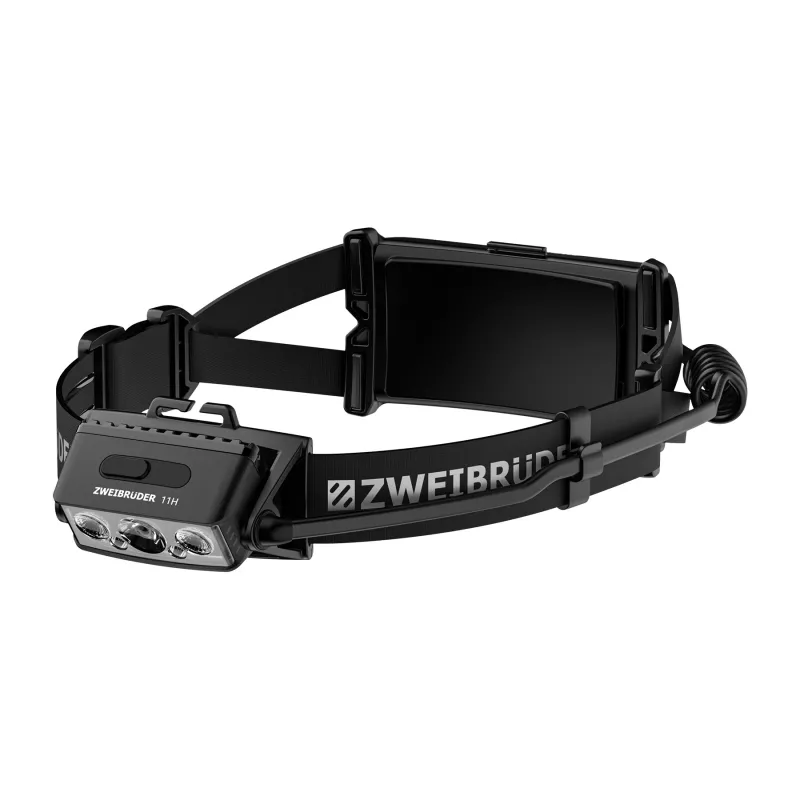 Zweibrüder ZB11H LED įkraunamas priekinis žibintas 2500 liumenų USB-C