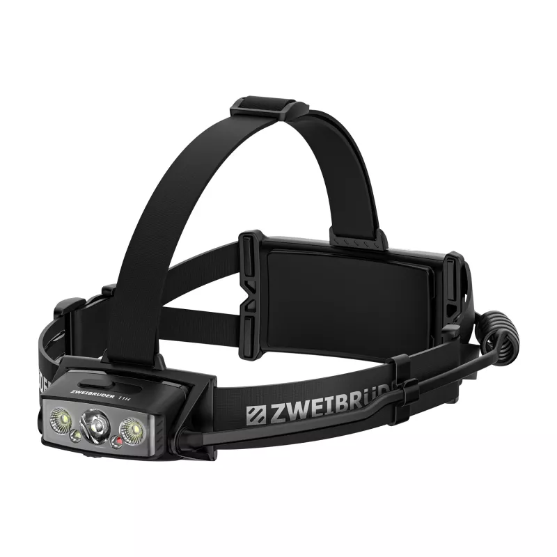 Zweibrüder ZB11H LED įkraunamas priekinis žibintas 2500 liumenų USB-C