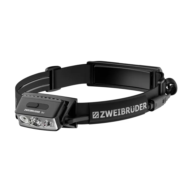 Zweibrüder ZB9H LED Rechargeable Headlamp 2000 Lumens USB-C