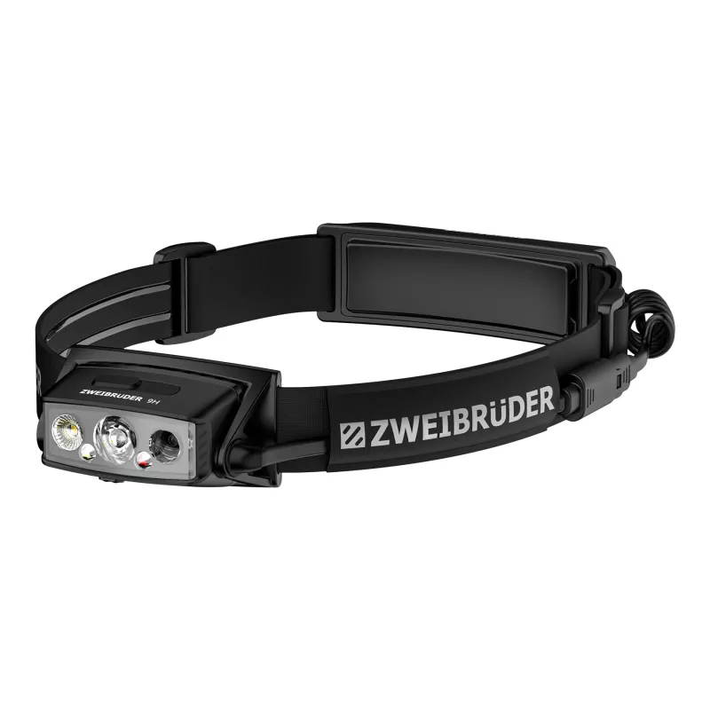 Zweibrüder ZB9H LED Rechargeable Headlamp 2000 Lumens USB-C
