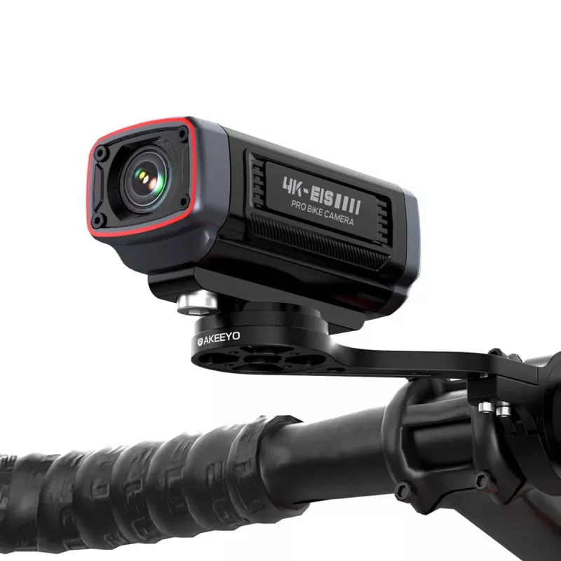 AKEEYO Garmin integruotas vairo laikiklis kamerai - juodas