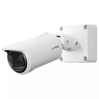 i-PRO WV-S15500-V3LN Tinklo kamera, 5 MP, motorizuotas varifokalinis objektyvas, H.265, PoE, IP66, IK10, balta